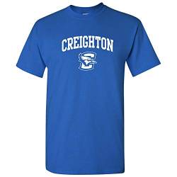 NCAA Arch Logo, Team-Farbe, T-Shirt, College, Universität. - Blau - Mittel von UGP Campus Apparel