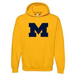 NCAA Kapuzensweatshirt, offizielles Lizenzprodukt, Motiv: University Team - Gelb - X-Groß von UGP Campus Apparel
