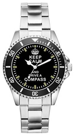 Geschenk für Compass Fans Fahrer Kiesenberg Uhr 1654 von UHR63