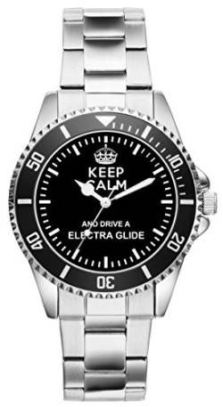KIESENBERG Geschenk für Electra Glide Motorrad Fans Fahrer Uhr 1280 von UHR63