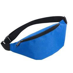 Sport Schulter Casual Mode 2019 Tasche Tasche Unisex Outdoor Tasche Messenger Bag Hüfttasche für Männer Cord Reißverschluss Tasche Fanny Bag, himmelblau, Einheitsgröße von UIFLQXX