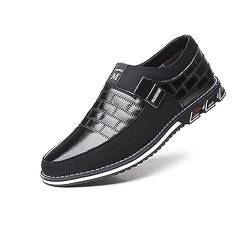 UIKGITP Herren Yokest Unternehmen Loafer Fahren Classic S Neakers Derby Atmungsaktiv Bequem Brogue Schuhe von UIKGITP