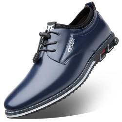 UIKGITP Klassische Sportschuhe Herren Anzug Oxford Derby Schnürsenkel Hochzeit Arbeit Party Kleidung Loafers von UIKGITP