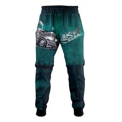 UIOKLMJH 3D Trucker Printed Hose Herren Damen Sweatpants Casual Lange Hosen Jogger Coole Sporthose, Farbe 6, 27-32 von UIOKLMJH