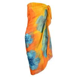 UK_Stone Damen Übergroesse Modisch Sarong Pareo Strandtuch Wickeltuch Bikini Sonnenschutz Decke Cover-up (4#) von UK_Stone