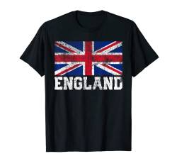 UK Union Jack Flagge England Pride Britisches Hemd Geschenk T-Shirt von UK Union Jack Flag English England Pride British