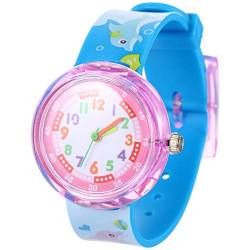 1stk Silikonuhr Für Kinder Kinderuhren Uhr Mit Cartoon-Muster Kinderuhr Aus Silikon Modische Armbanduhr Cartoon Bedruckte Armbanduhr Kinder Schauen Zu Kieselgel Junge von UKCOCO