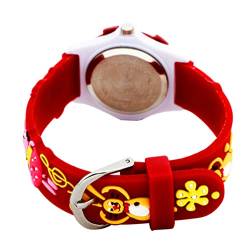 UKCOCO 1 STK Kinderuhr Geschenke Für Jungen Rosa Geschenke Kreative Uhr Für Mädchen Cartoontiermusteruhr Kinder Armbanduhr Junge Mädchen Damen Wasserdicht Plastik von UKCOCO