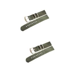 UKCOCO 2st Armband Nylonband Canvas-riemen Ersetzen Canvas-gürtel Männlich von UKCOCO