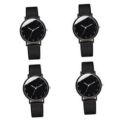 UKCOCO 4 Stücke Damen Quarzuhr Mode Uhren Für Armbänder Für Pflege Geschenke Für Krankenschwestern Armreif Uhr Uhr Kleines Mädchen Uhren Weibliche von UKCOCO