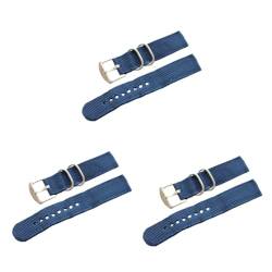 UKCOCO Armband 3st Nylonband Gurt Gemütlich Männlich Ersatz Uhrenarmbänder von UKCOCO