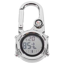 UKCOCO Aufstecken Mini Taschenuhr Carabiner Watch Praktische Carabiner - Uhr Digital Pocket Watch Clip Watch Pocket Watch Sportuhr Herrenuhrenarmbänder von UKCOCO