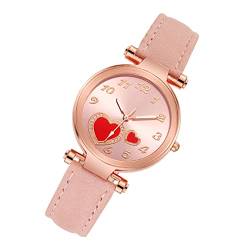 UKCOCO Betrachten Geschenk Damenarmbanduhr Armbanduhr L?ssige Uhr Armbanduhr für Damen Elegante Damenuhr Armreifen Für Damen Valentinstag von UKCOCO