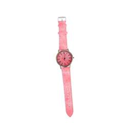 UKCOCO Damen Armbanduhr Uhren Für Männer Damenuhr Muttertag Armbänder Für Damenuhren Uhr Rosa Zarte Uhr Leinwand Uhr Mode Uhr Schmücken Zart von UKCOCO