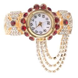 UKCOCO Geschenke Für Damen Armbanduhr Kleine Uhren Für Damen Dekorative Damenuhr Tragbare Damenuhr Achten Sie Auf Frauen Elegante Designuhr Goldene Damenuhr Pflege Geschenk Legierung von UKCOCO
