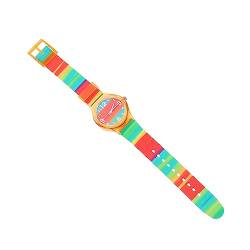 UKCOCO Kinder Armbanduhr Uhr Fitnus-Uhr Freizeituhr Kinder-Digitaluhr Studenten-Armbanduhr Kinder-Armbanduhr Armbanduhr Für Kinder Quarz Orangefarbene Zahl Wecker Kinder-Fitness-Uhr von UKCOCO