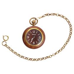 UKCOCO Mode Taschenuhr 1pc Quarz Halskette Uhr Dekoration Vintage Style Mechanische Taschenuhr von UKCOCO