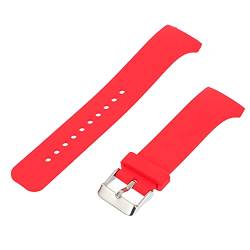 UKCOCO Smartwatch-Bänder Weiche Silikon Quick Release Riemen Komfortable Uhr Ersatz Uhr Kompatibel Für SUMSUNG Getriebe S2 SM- R720/ SM- R730 Rot Correa para Hombre von UKCOCO