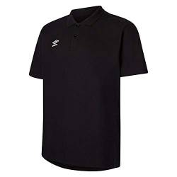 UMBRO Fußball Club Essential Poloshirt Fußballshirt Herren schwarz Gr L von UMBRO