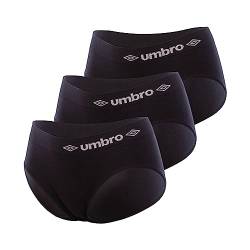 Umbro Damen Culottes UMB/2/BSX3/A Unterwäsche, Noir, S-M von UMBRO