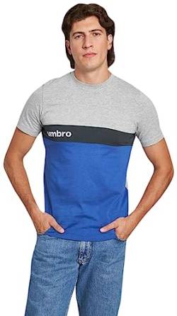 Umbro FW 66211U LKA Kurzarm-T-Shirt für Herren, Grau, L von UMBRO