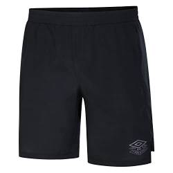 Umbro Herren Pro Training Woven Short Kurze Hose, Schwarz, M von UMBRO