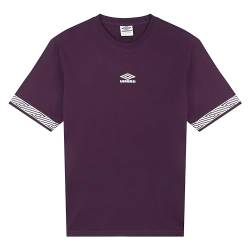 Umbro Herren Sport-Stil Supporters Tee T-Shirt, Potent Purple/White, XL von UMBRO