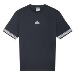 Umbro Herren Sportliches Supporter T-Shirt, Colleigate Blue/White, XL von UMBRO