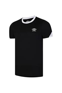 Umbro Herren Total Training Jersey T-Shirt, Black, L von UMBRO