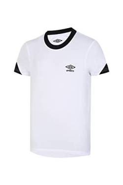 Umbro Herren Total Training Jersey T-Shirt, White, von UMBRO