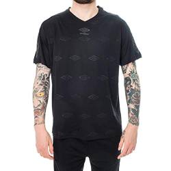 Umbro T-Shirt Uomo RAN00061B (L - Black) von UMBRO