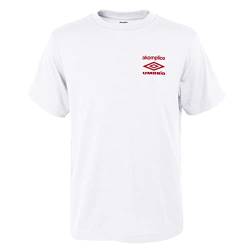 Umbro Unisex-Erwachsene X Akomplice World Peace kurzen Ärmeln T-Shirt, Weiss/opulenter Garten, Mittel von UMBRO