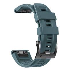 UMCNVV 22 x 26 mm Silikon-Smartwatch-Armbänder für Garmin Fenix 7 7X 6 6X Pro 5 5X Plus Easyfit Quick Fit Armband Tactix 7/D2 Mach 1, 22mm Fenix 5 5Plus, Achat von UMCNVV