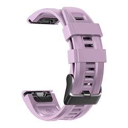 UMCNVV 26 mm Smartwatch-Schnellverschluss-Armband für Garmin Fenix 7X 5X Plus 6X Pro 3 3HR Silikonband Tactix Delta/Enduro Uhrenarmband Correa, 26mm For Tactix Delta, Achat von UMCNVV
