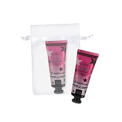 UMIDO Hand-Creme Set Weihnachten | 1x Handcreme 45 ml Iced Berries | 1x Organza-Säckchen | Handlotion | Pflegecreme | Lotion | Hautpflege | Geschenkset von UMIDO - dermis care by LLM