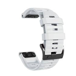 UNCASO 22 x 26 mm Sport-Silikonband für Garmin Fenix 7 7X 6 6X Pro 5X 5 Plus Epix 3HR 935 EasyFit Schnellverschluss-Armband, 26mm Fenix 7X, Achat von UNCASO