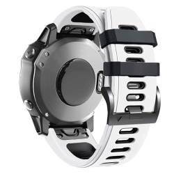 UNCASO Bedrucktes Smartwatch-Armband für Garmin Fenix 7, 7X, 6, 6X, Pro, 5X, 5 Plus, 3, 3HR, Vertix, Epix Gen 2, Schnellverschluss-Armband, Silikon-Armband, For Descent G1 Solar, Achat von UNCASO