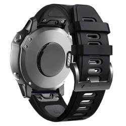 UNCASO Bedrucktes Smartwatch-Armband für Garmin Fenix 7, 7X, 6, 6X, Pro, 5X, 5 Plus, 3, 3HR, Vertix, Epix Gen 2, Schnellverschluss-Armband, Silikon-Armband, For Fenix 3 HR D2 bravo, Achat von UNCASO
