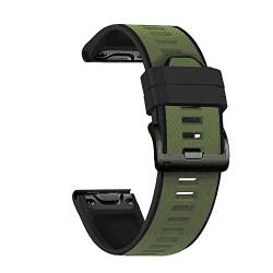 UNCASO Sport-Silikon-Smartwatch-Armband für Garmin Fenix 6X 6 Pro 5X 5 Plus 3HR D2 MK2 Fenix 7 7X Schnellverschluss-Armband 26 mm 22 mm, 26 mm, Achat von UNCASO