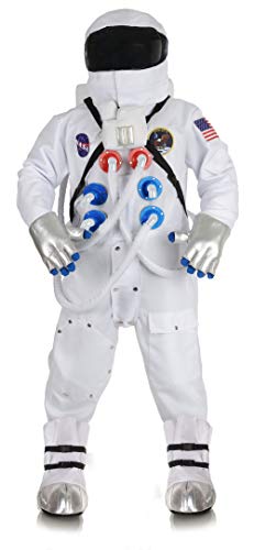 UNDERWRAPS Herren Men's Astronaut Costume Deluxe Suit Erwachsenenkostme, Weiß, Teenager von UNDERWRAPS