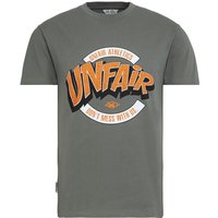 Unfair Athletics T-Shirt - Animals T-Shirt - S bis M - für Männer - Größe S - anthrazit von UNFAIR ATHLETICS