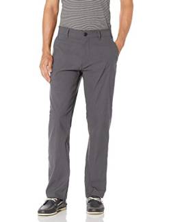 UNIONBAY Herren Rainier Leichte Comfort Travel Tech Chinohose Wanderhose, anthrazit, 34 W/32 L von UNIONBAY