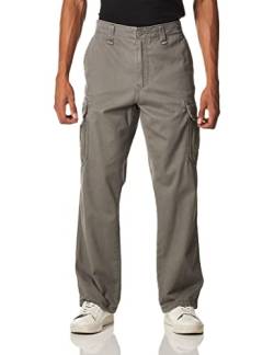 UNIONBAY Herren Survivor Iv Relaxed Fit Cargo Pant-Reg Big and Tall Sizes Freizeithosen, Graue Gans, 34W / 30L von UNIONBAY