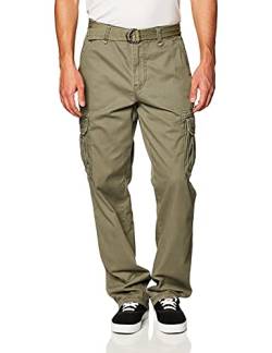 UNIONBAY Herren Survivor Iv Relaxed Fit Cargo Pant-Reg Big and Tall Sizes Freizeithosen, Leaf, 34W / 32L von UNIONBAY