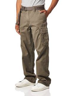 UNIONBAY Herren Survivor Iv Relaxed Fit Cargo Pant-Reg Big and Tall Sizes Freizeithosen, Roggen (Rye), 36W / 30L von UNIONBAY