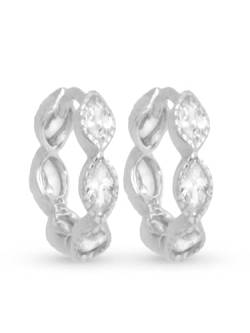 UNIQA Jewels - 925er Sterling Silber Ring Damen, 18K vergoldete Ohrringe für Frauen und Mädchen, Kleine Kreise, Antiallergische Ohrringe ohne Nickel von UNIQA JEWELS