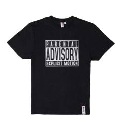 UNTAMED Parkour T-Shirt Parental Advisory Black von UNTAMED
