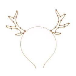 Damen Weihnachten Stirnbänder 3d -geweih Haarbänder Glänzende Strassstirnband Weihnachts -prom von UNeedVog