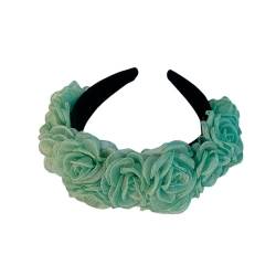 Frauen Weihnachten Stirnbänder Handgefertigtes 3d -netz Blumenstirnband Brauthaarbänder Party von UNeedVog