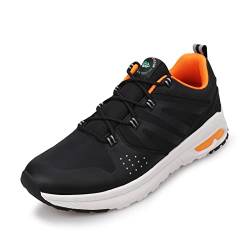 UOVO Herren Turnschuhe Wasserbeständig Trail Running Schuhe Lace Up Atmungsaktiv Outdoor Gymnastik Schuhe Walking Schuhe Größe 44 von UOVO